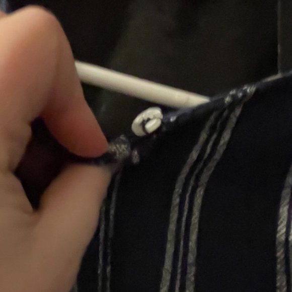 Blue Stripped Romper - Picture 3 of 5